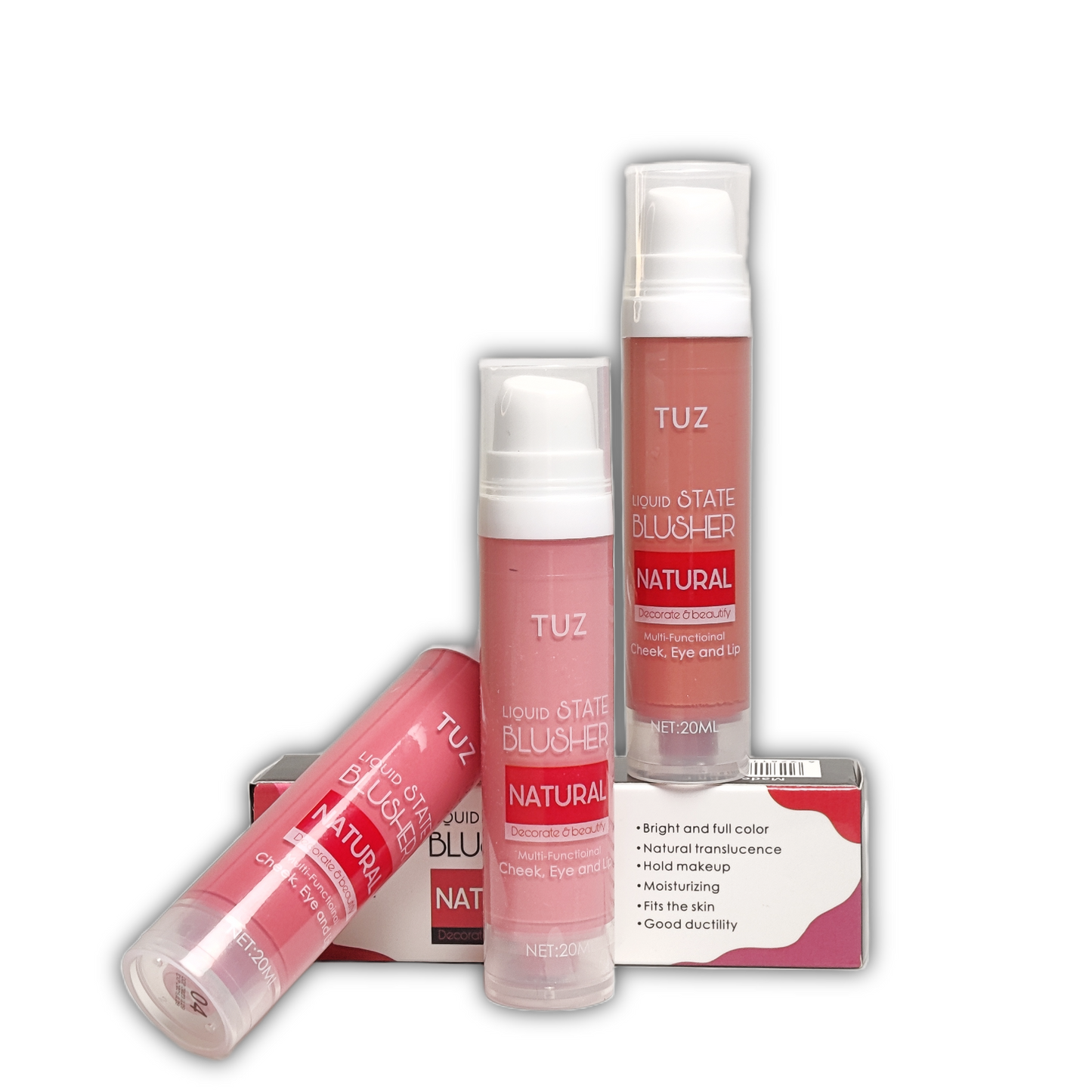 Tuz Liquid State Blusher Pack of 3  different shades  limted stock πππ