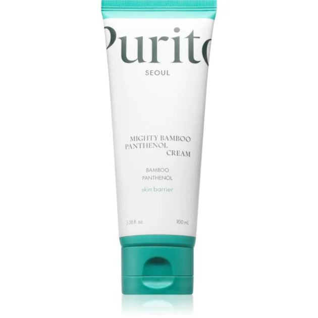 Tube of Purito skincare cream on a white background
