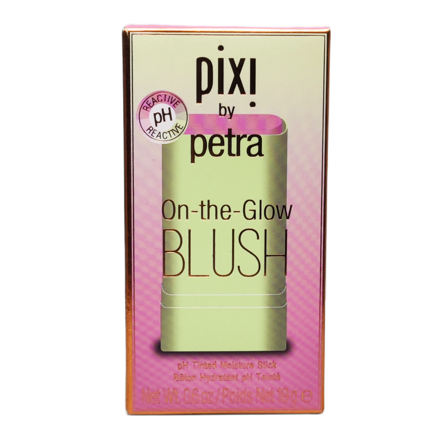 Pixi by Petra On-the-Glow Blush packaging on a white background