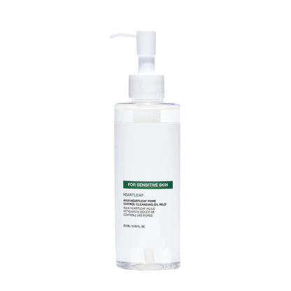 Skincare bottle with pump dispenser on a white background